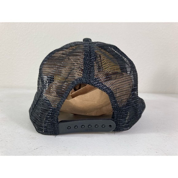 Otto‎ USBlanks Hat Cap OSFM Made in USA Vintage 90s Unisex Adult Nylon Mesh - Picture 8 of 9